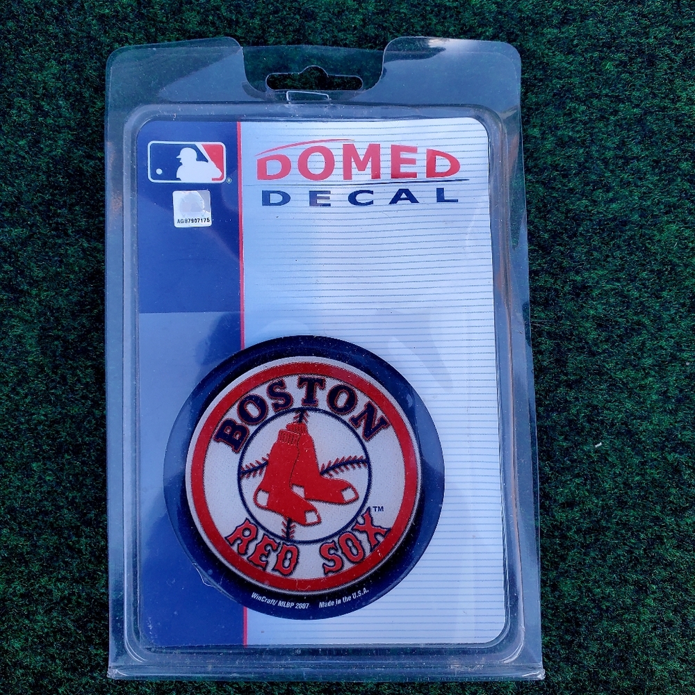 Wincraft Sports Domed Decal Boston Red Sox Made In USA 2006 MLB Emblem New